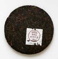 Шу Пуэр лепешка "Лао Тун Чжи, чайный блин с чистым ароматом" 357 гр._1